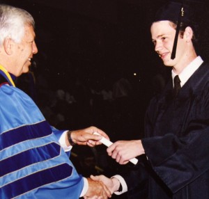 Tommy at Graduation