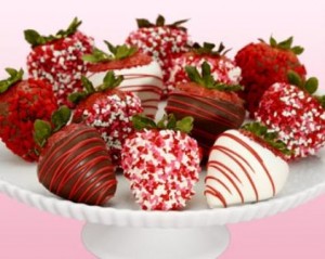 choc covered strawberries
