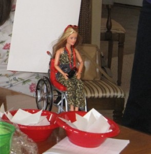 "Wheelchair Becky" chooses a Pen Name